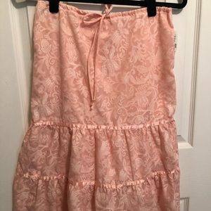 🎯Pink patterned midi skirt from Nordstrom